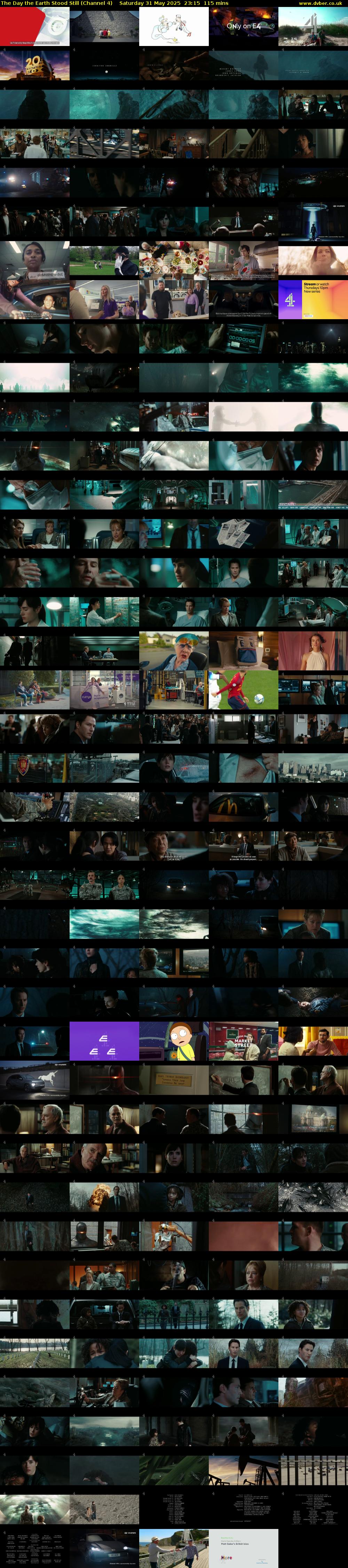 The Day the Earth Stood Still (Channel 4) Saturday 31 May 2025 23:15 - 01:10