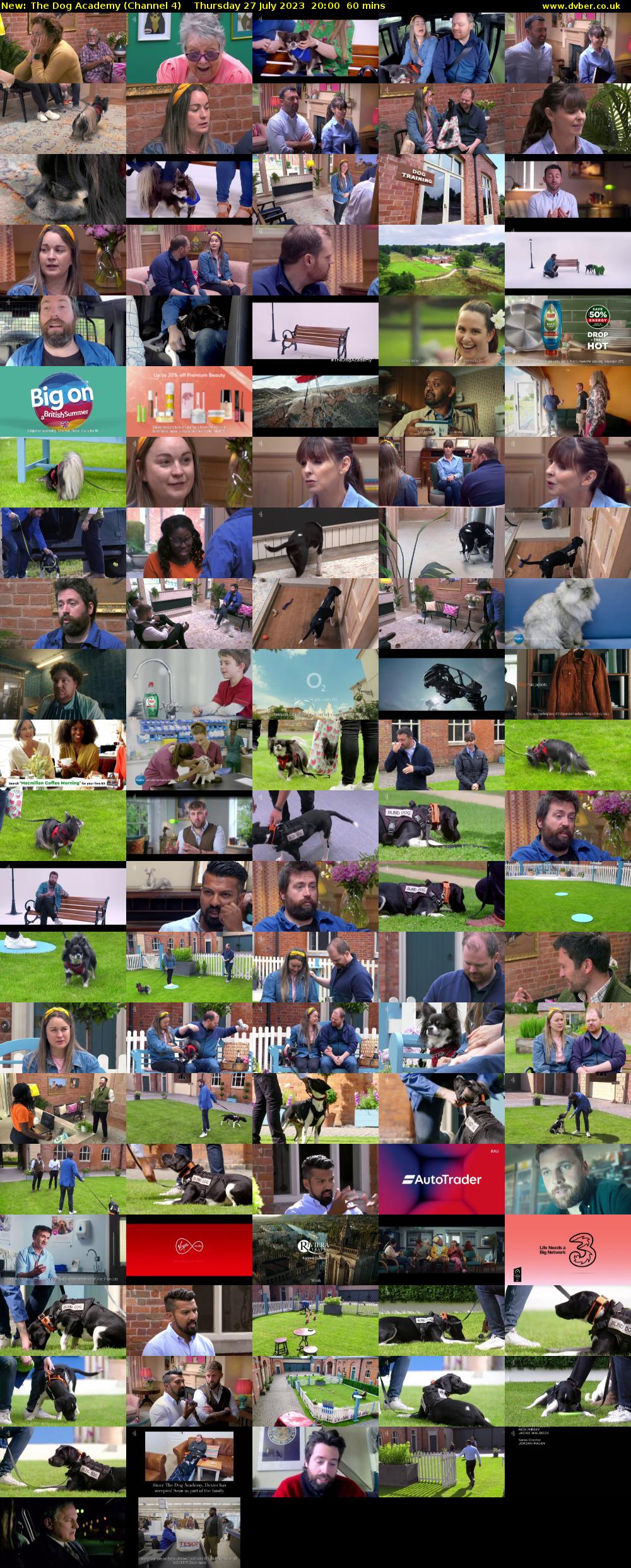 The Dog Academy (Channel 4) Thursday 27 July 2023 20:00 - 21:00