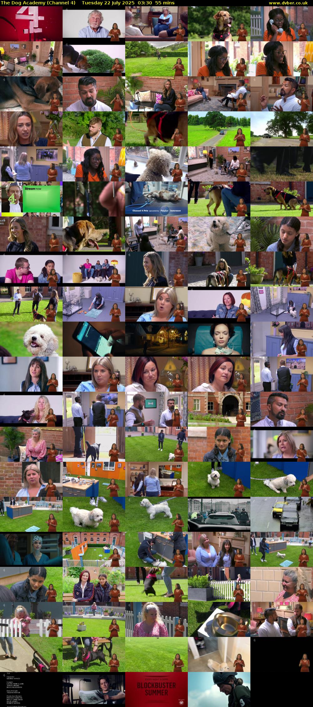 The Dog Academy (Channel 4) Tuesday 22 July 2025 03:30 - 04:25