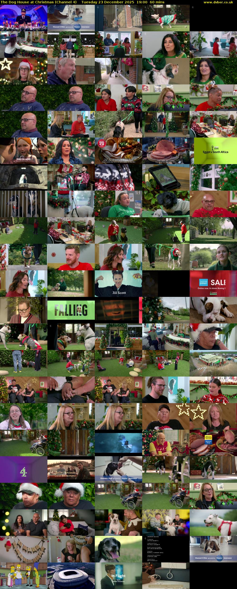 The Dog House at Christmas (Channel 4) Tuesday 23 December 2025 19:00 - 20:00