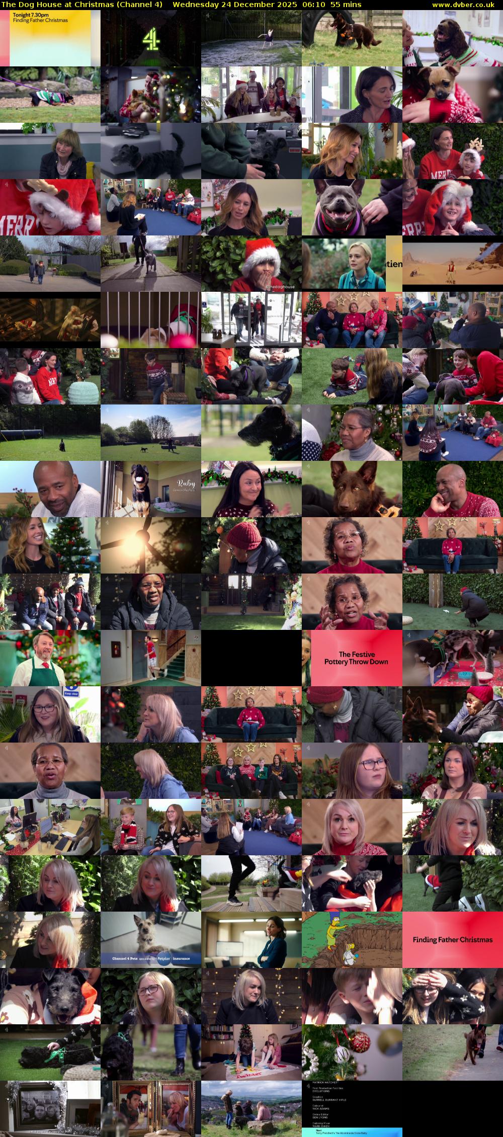 The Dog House at Christmas (Channel 4) Wednesday 24 December 2025 06:10 - 07:05