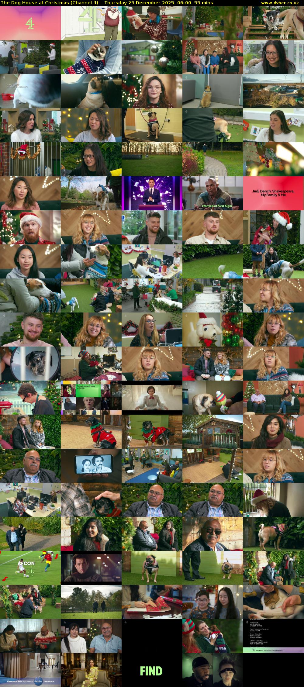 The Dog House at Christmas (Channel 4) Thursday 25 December 2025 06:00 - 06:55