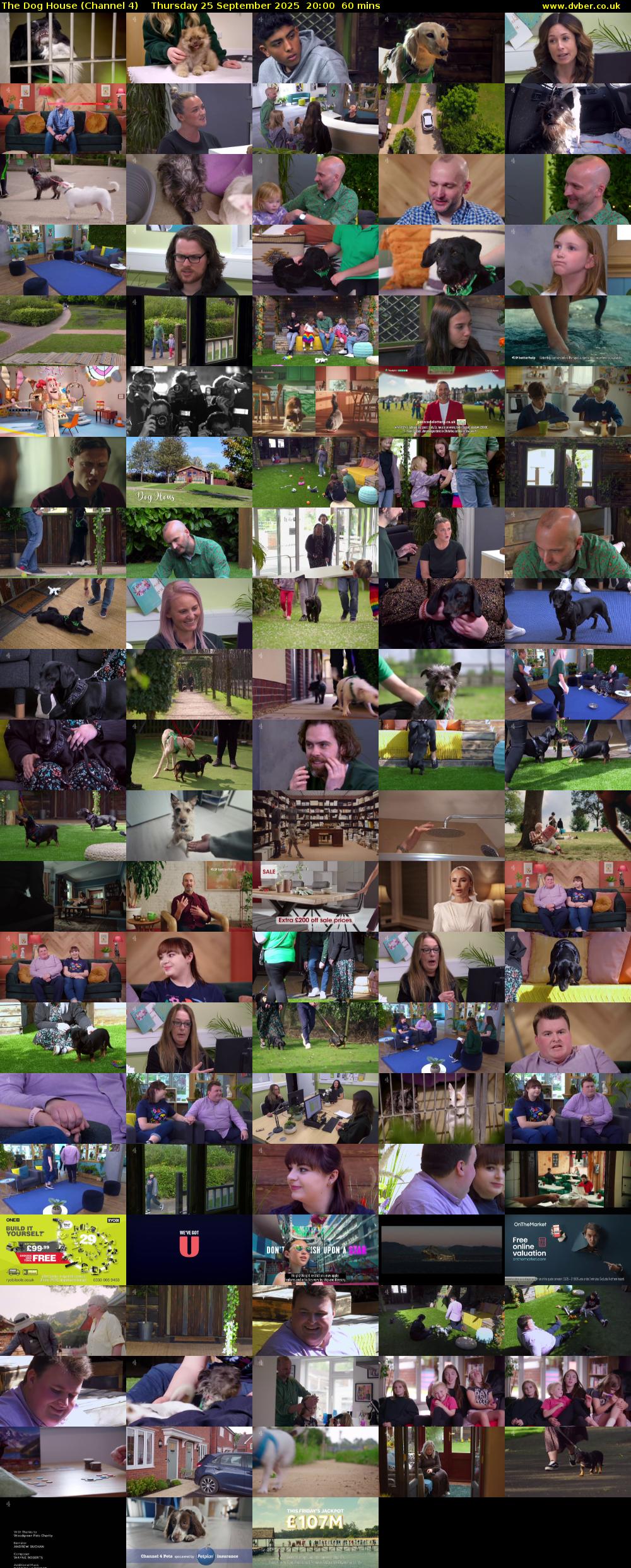 The Dog House (Channel 4) Thursday 25 September 2025 20:00 - 21:00