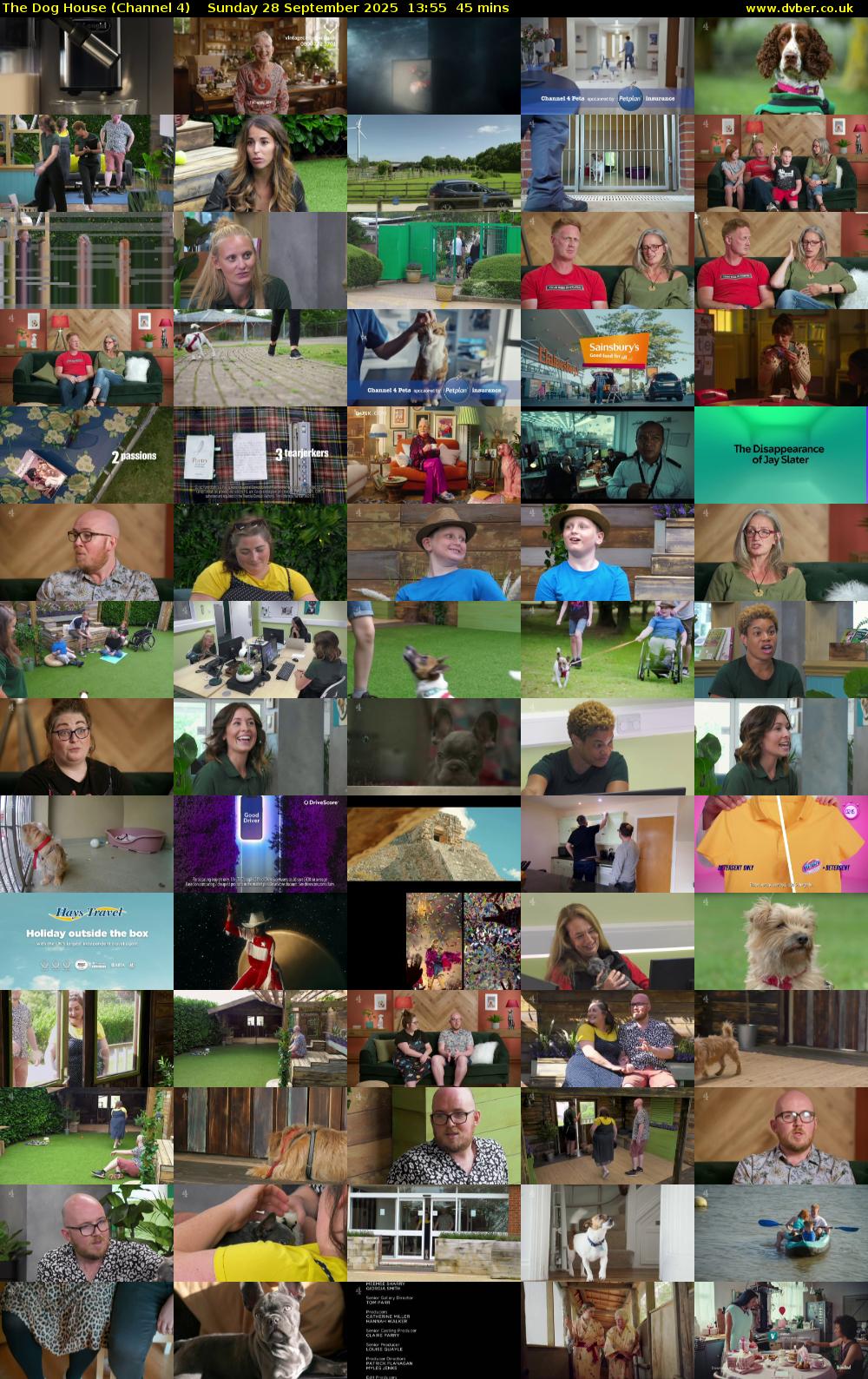 The Dog House (Channel 4) Sunday 28 September 2025 13:55 - 14:40