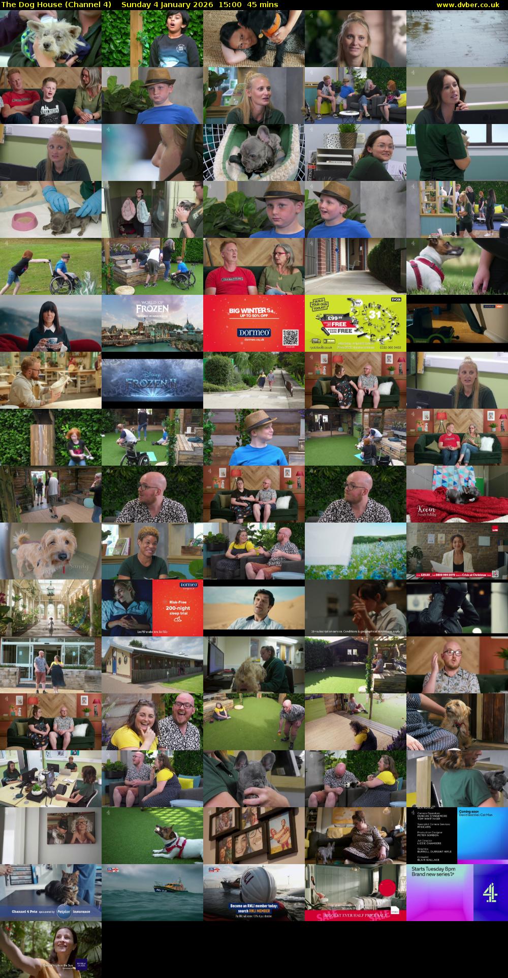 The Dog House (Channel 4) Sunday 4 January 2026 15:00 - 15:45