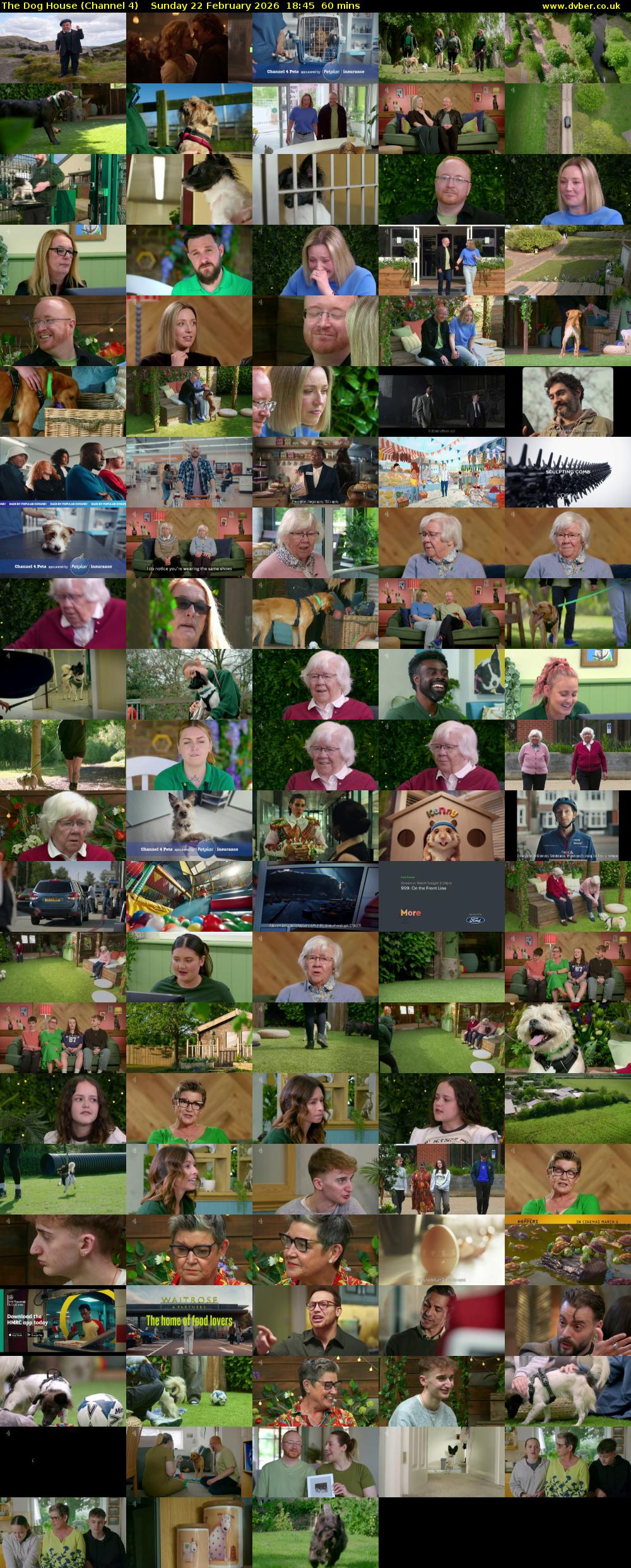 The Dog House (Channel 4) Sunday 22 February 2026 18:45 - 19:45