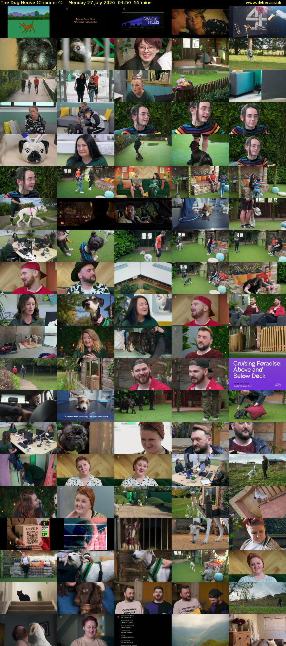 The Dog House (Channel 4) Monday 27 July 2026 04:50 - 05:45