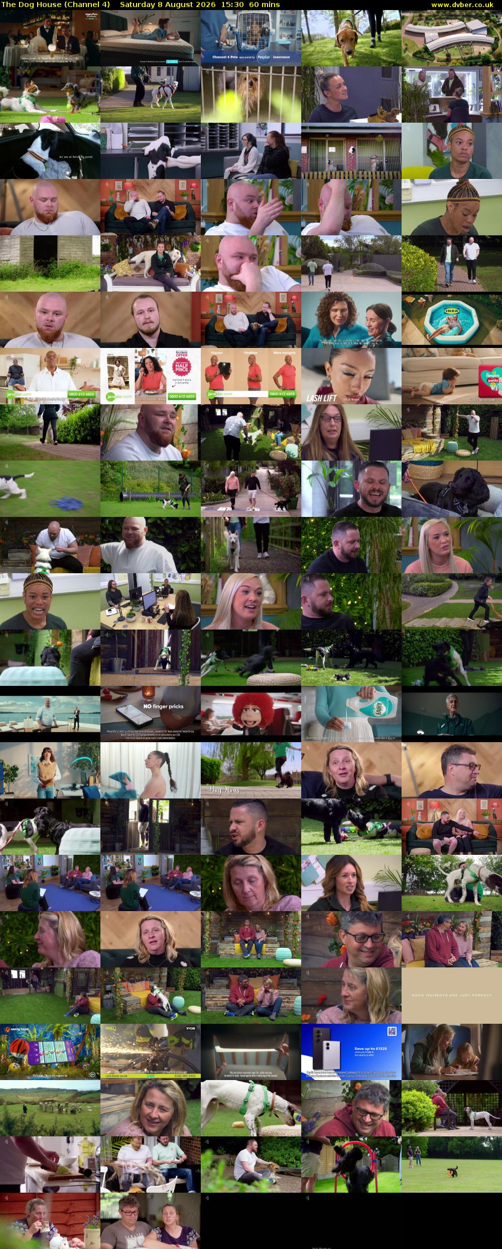 The Dog House (Channel 4) Saturday 8 August 2026 15:30 - 16:30