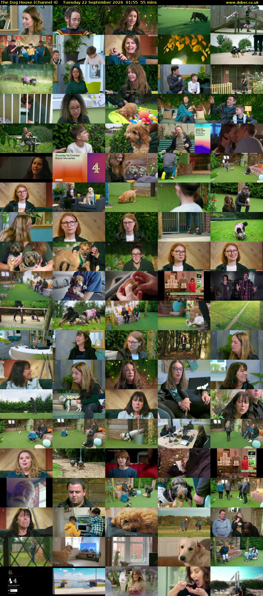 The Dog House (Channel 4) Tuesday 22 September 2026 01:55 - 02:50