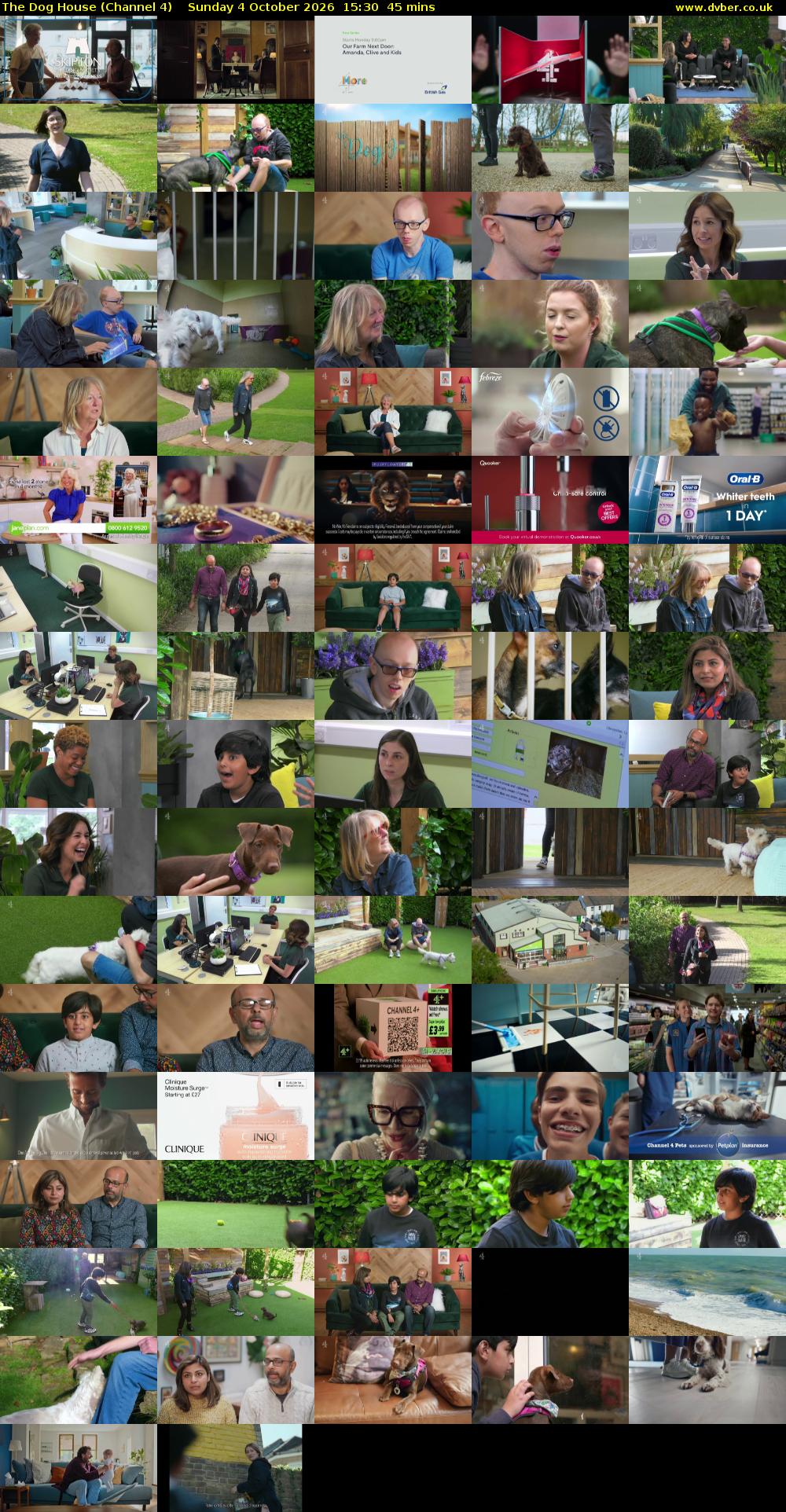 The Dog House (Channel 4) Sunday 4 October 2026 15:30 - 16:15