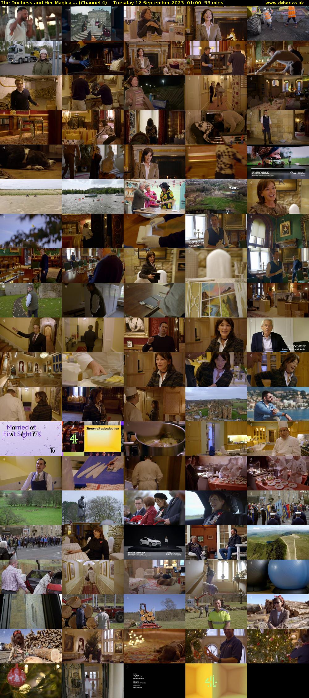 The Duchess and Her Magical... (Channel 4) Tuesday 12 September 2023 01:00 - 01:55