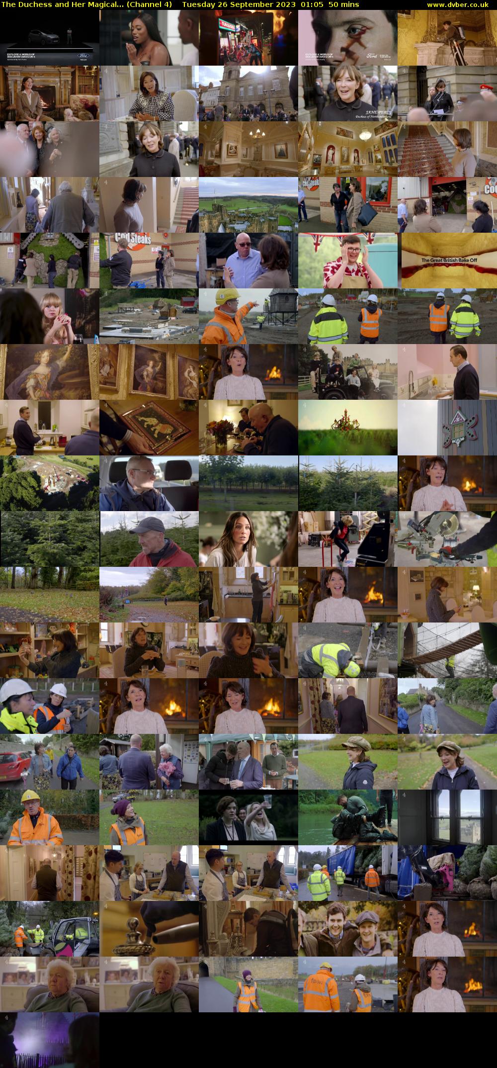 The Duchess and Her Magical... (Channel 4) Tuesday 26 September 2023 01:05 - 01:55