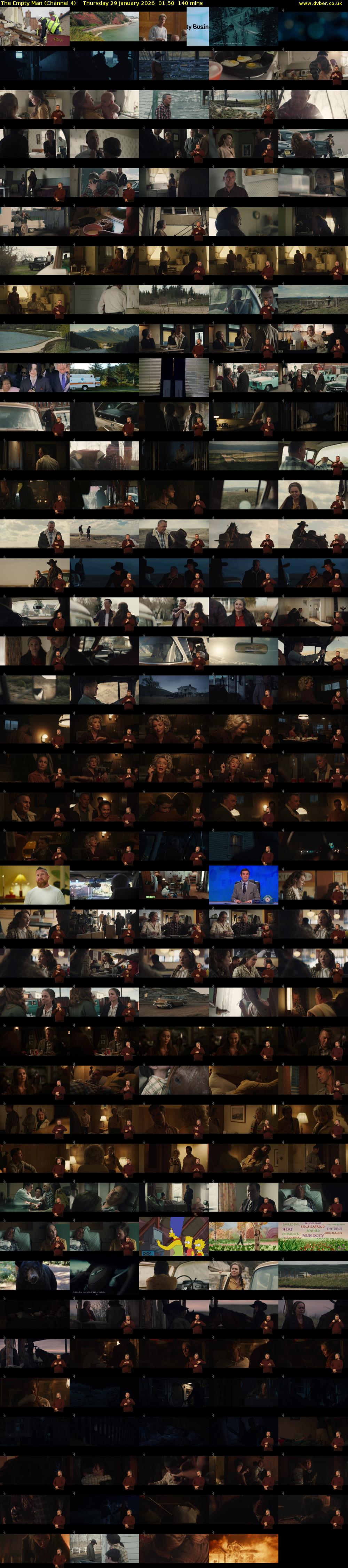 The Empty Man (Channel 4) Thursday 29 January 2026 01:50 - 04:10