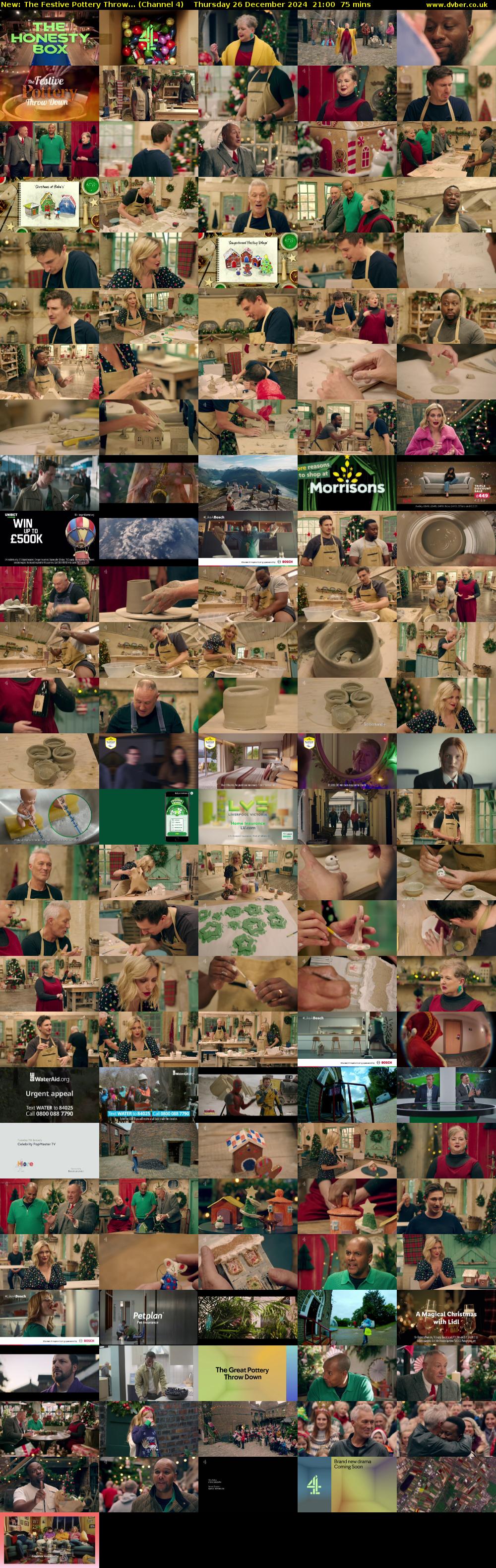 The Festive Pottery Throw... (Channel 4) Thursday 26 December 2024 21:00 - 22:15