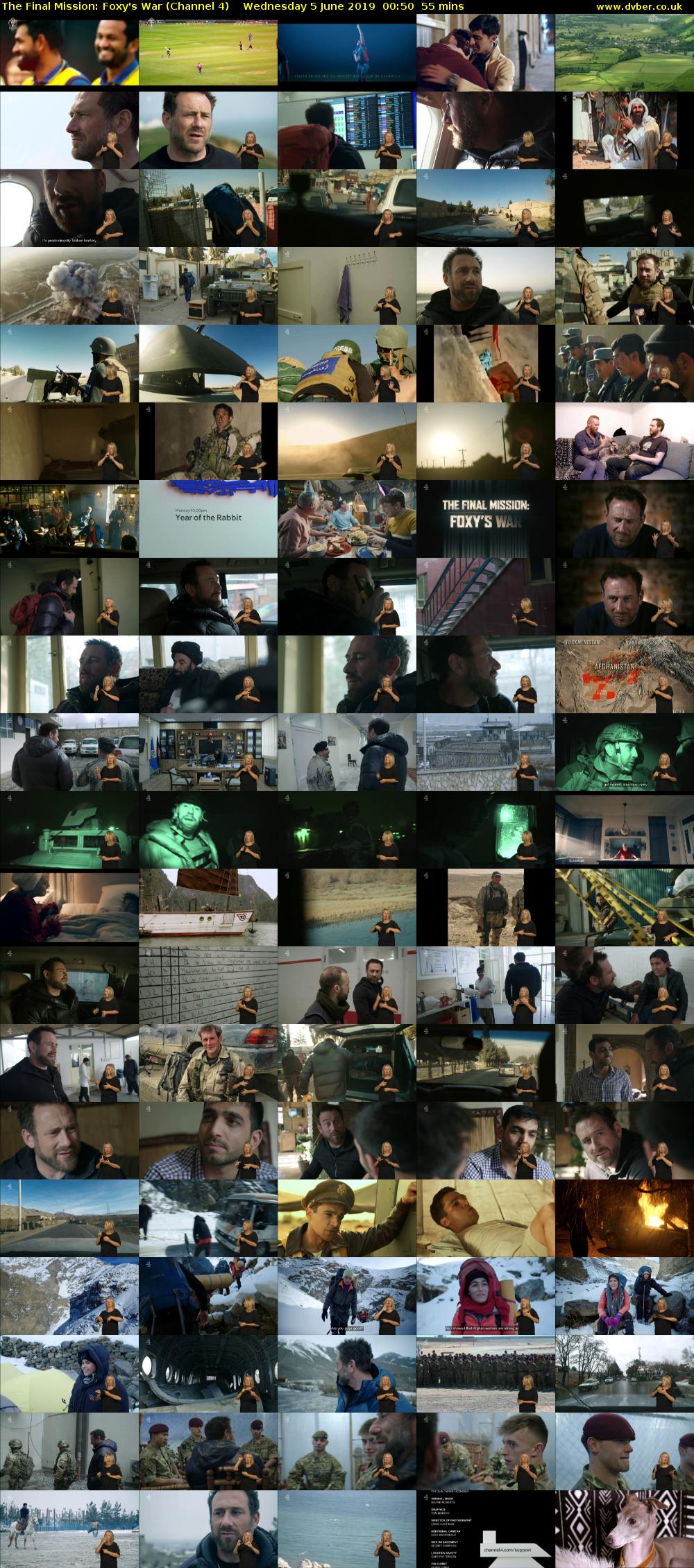 The Final Mission: Foxy's War (Channel 4) Wednesday 5 June 2019 00:50 - 01:45