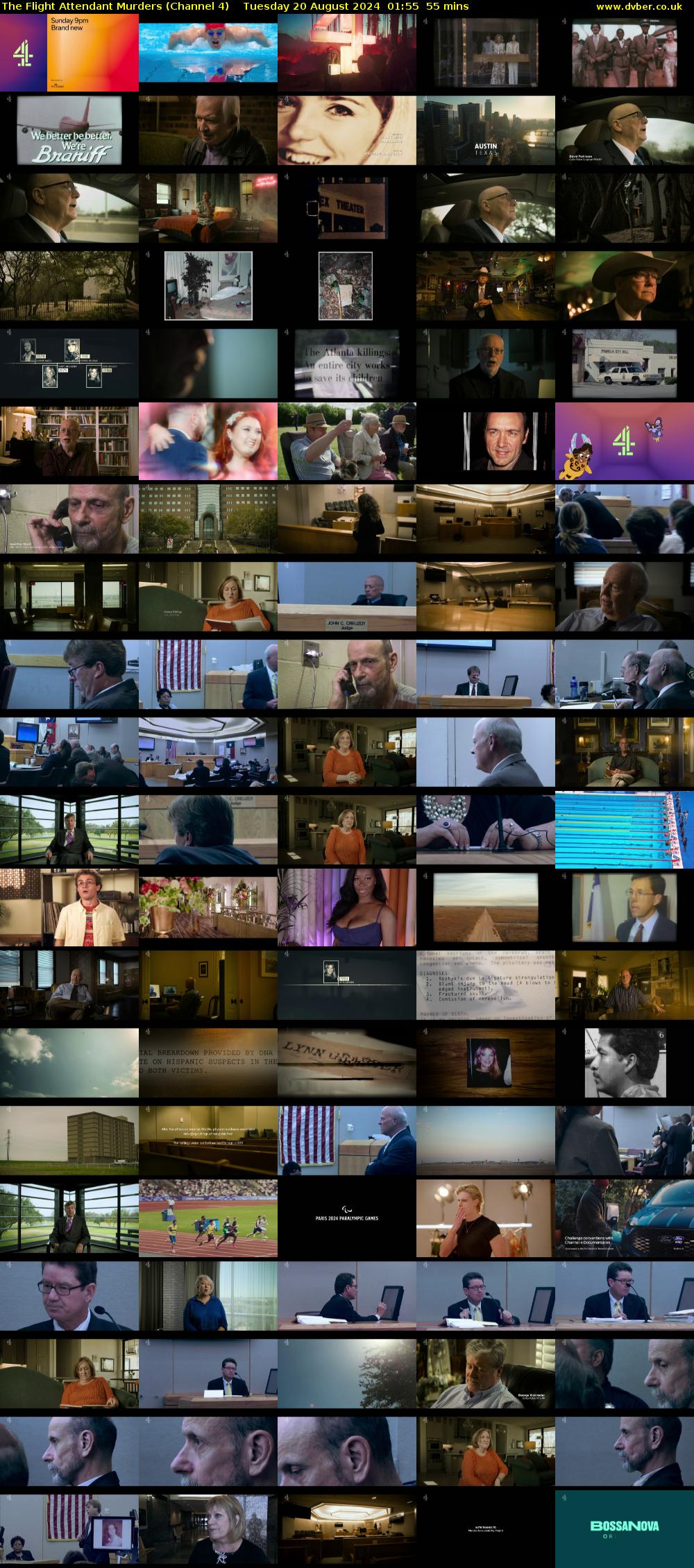 The Flight Attendant Murders (Channel 4) Tuesday 20 August 2024 01:55 - 02:50