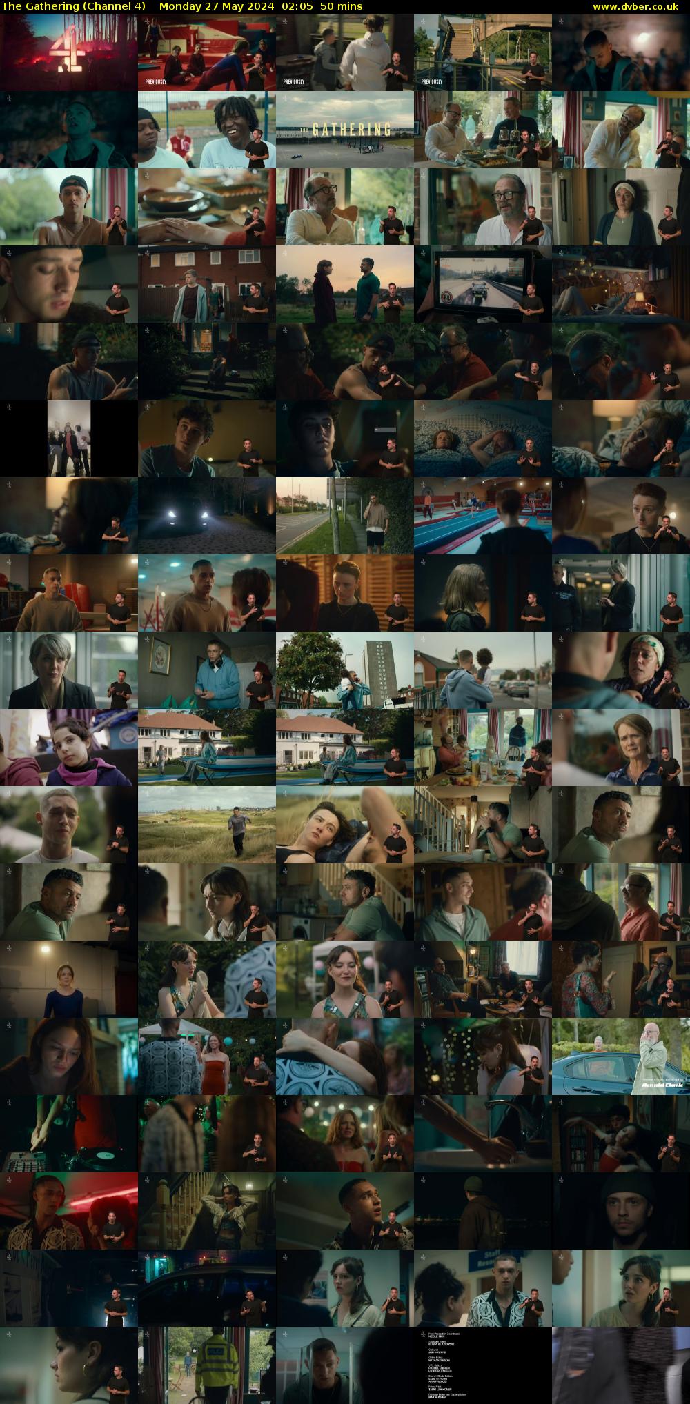 The Gathering (Channel 4) Monday 27 May 2024 02:05 - 02:55
