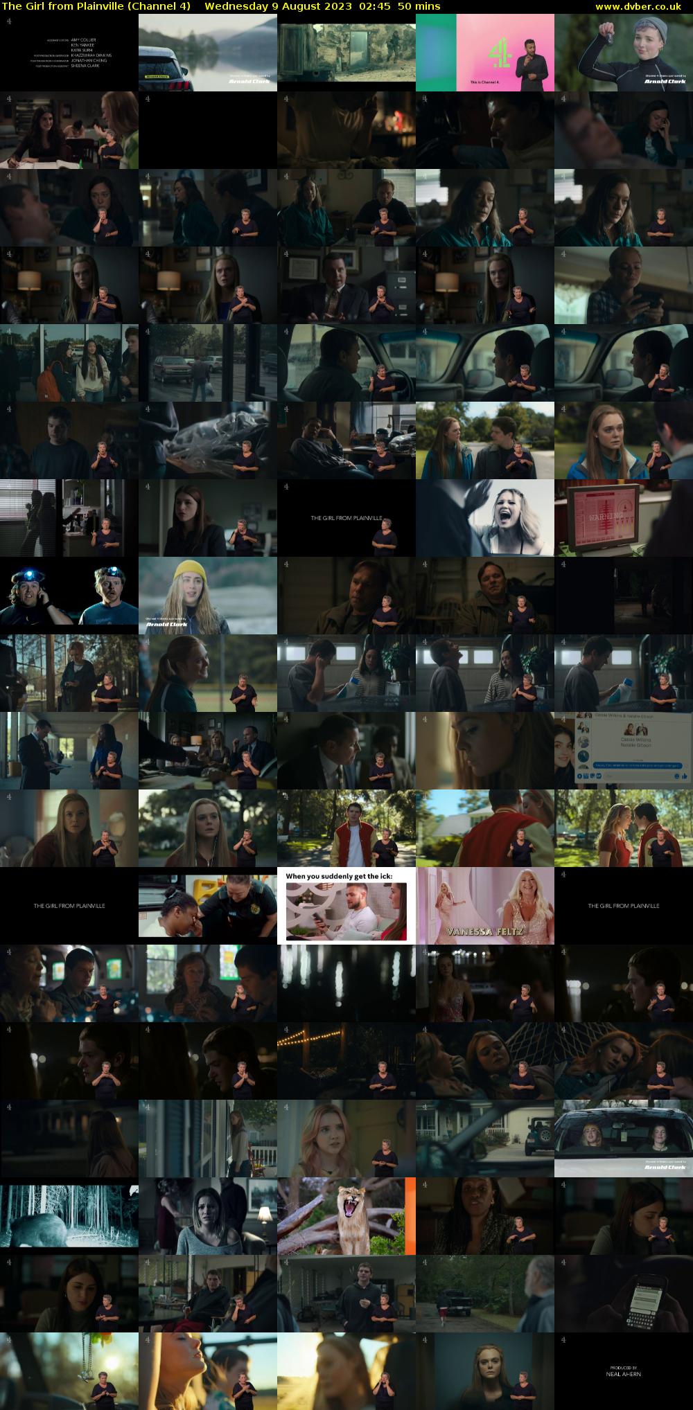 The Girl from Plainville (Channel 4) Wednesday 9 August 2023 02:45 - 03:35