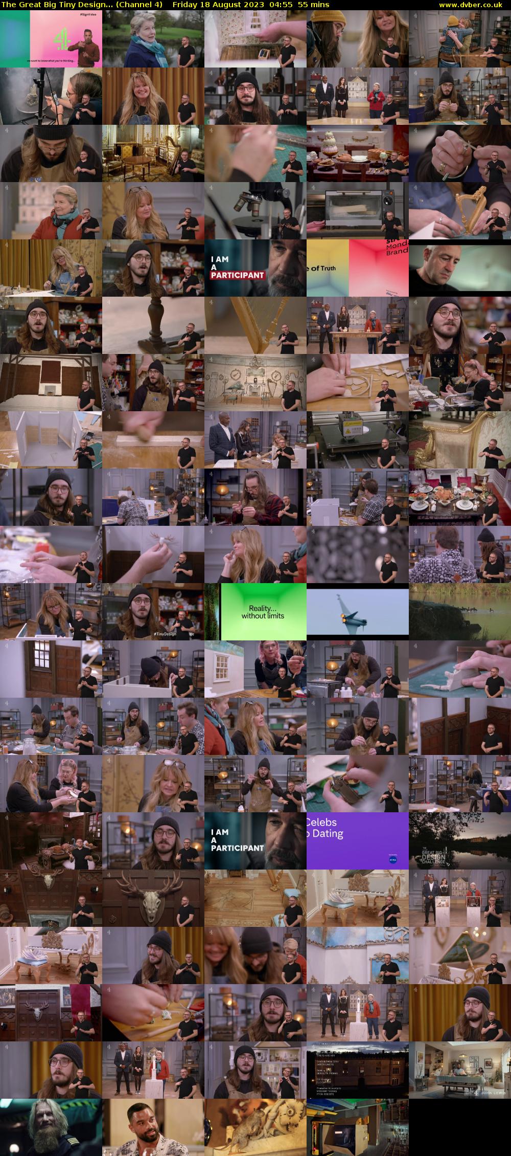 The Great Big Tiny Design... (Channel 4) Friday 18 August 2023 04:55 - 05:50