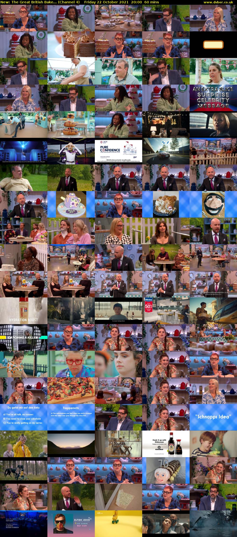 The Great British Bake... (Channel 4) Friday 22 October 2021 20:00 - 21:00