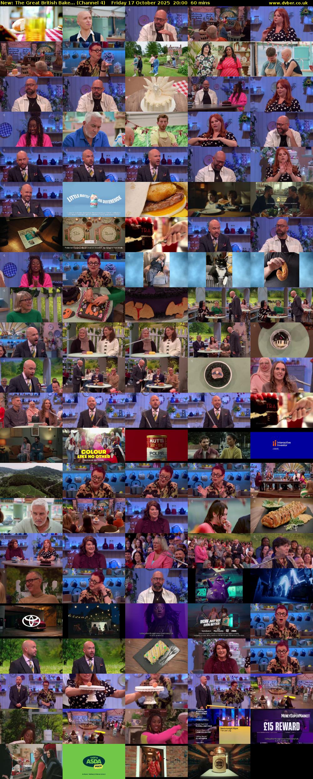 The Great British Bake... (Channel 4) Friday 17 October 2025 20:00 - 21:00