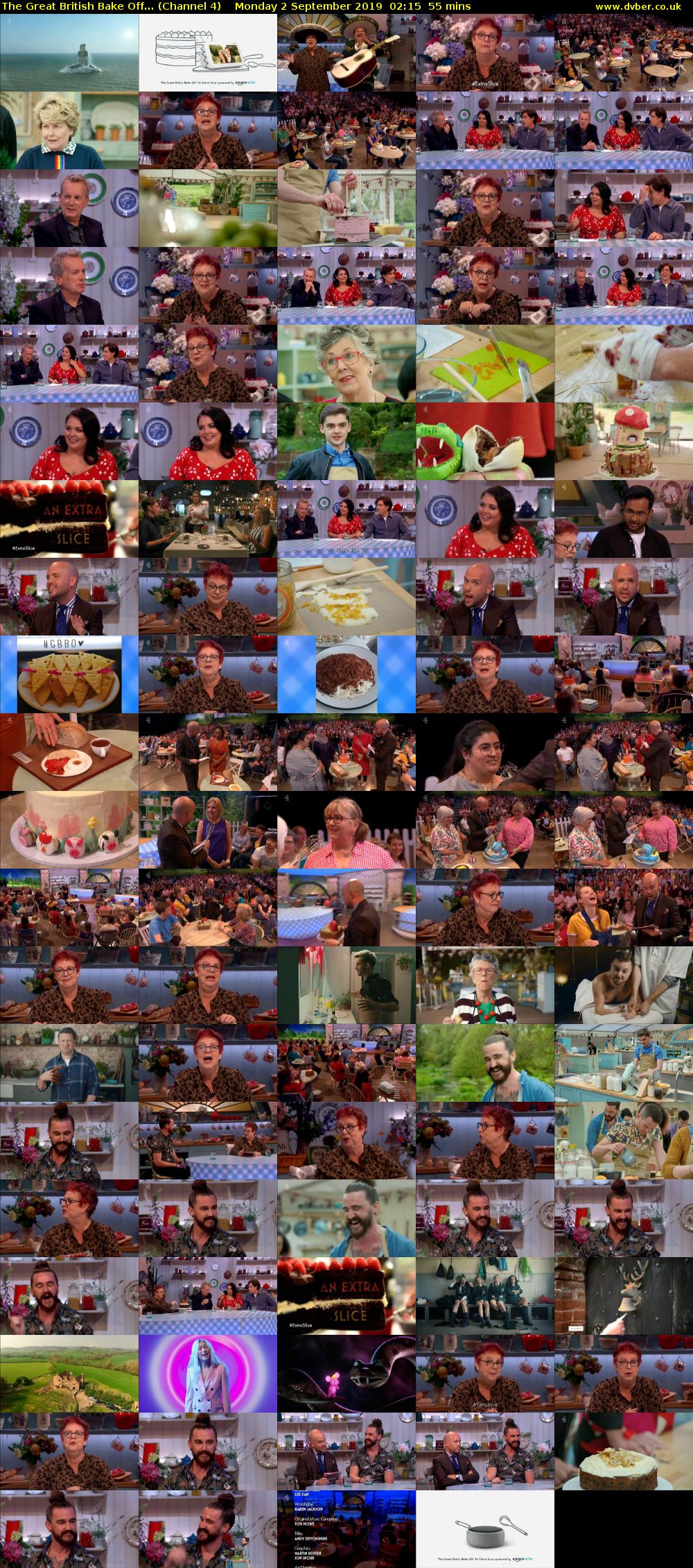 The Great British Bake Off... (Channel 4) Monday 2 September 2019 02:15 - 03:10