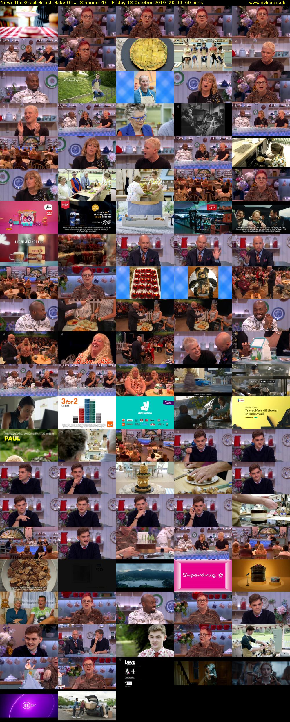 The Great British Bake Off... (Channel 4) Friday 18 October 2019 20:00 - 21:00