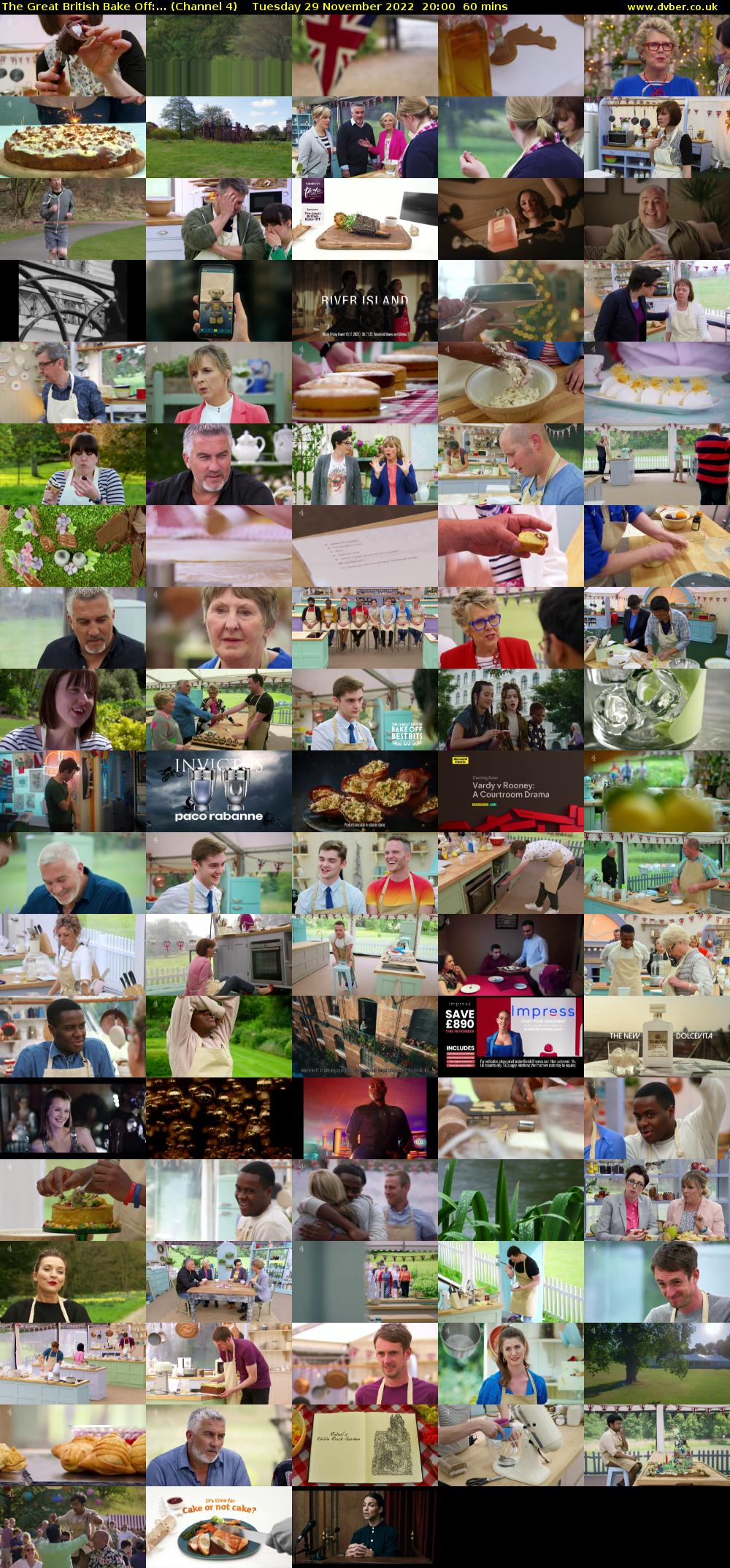 The Great British Bake Off:... (Channel 4) Tuesday 29 November 2022 20:00 - 21:00
