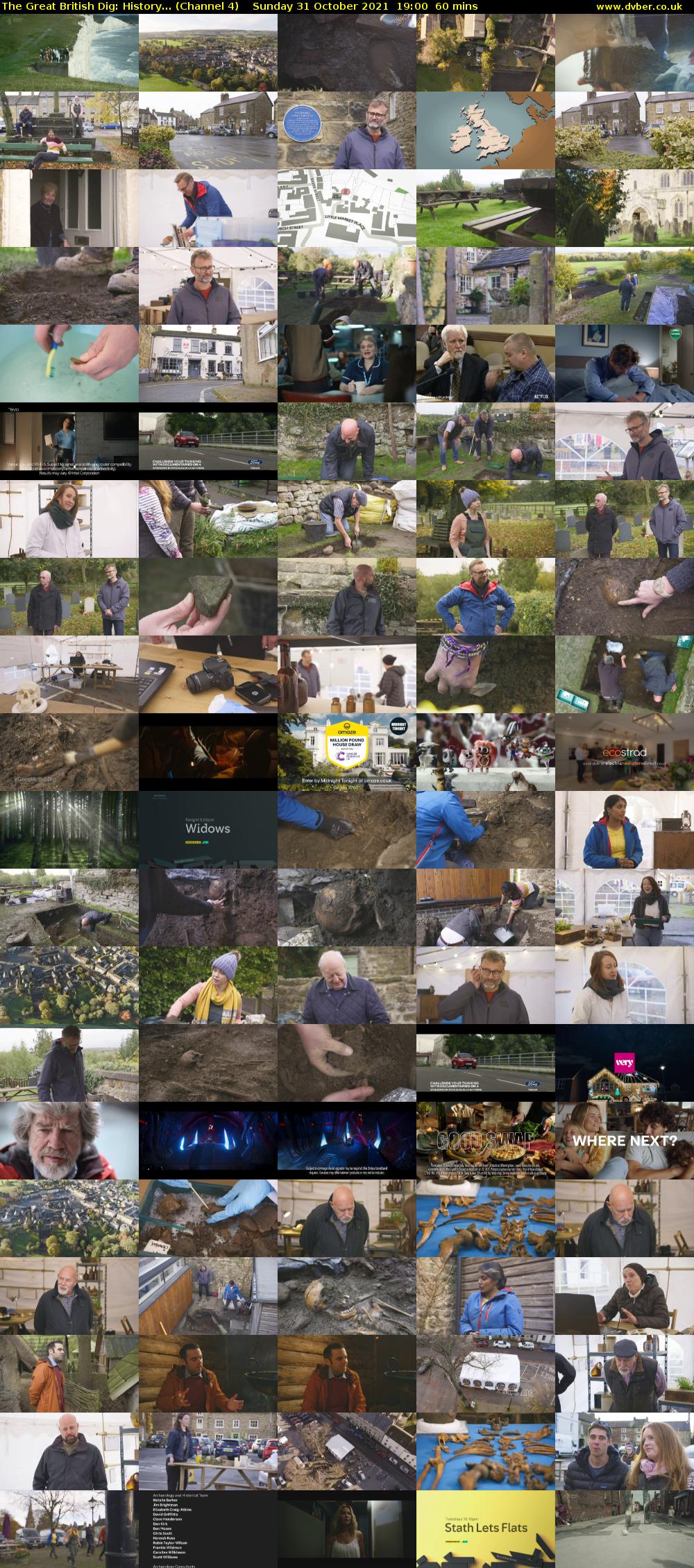 The Great British Dig: History... (Channel 4) Sunday 31 October 2021 19:00 - 20:00