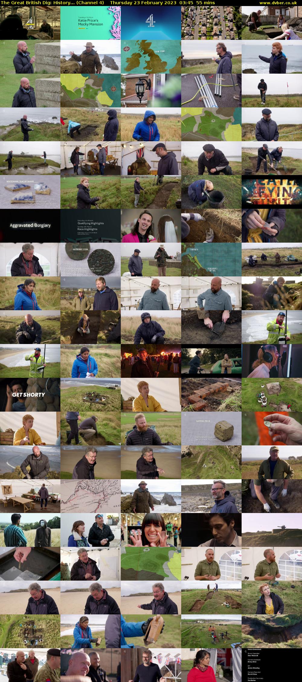 The Great British Dig: History... (Channel 4) Thursday 23 February 2023 03:45 - 04:40