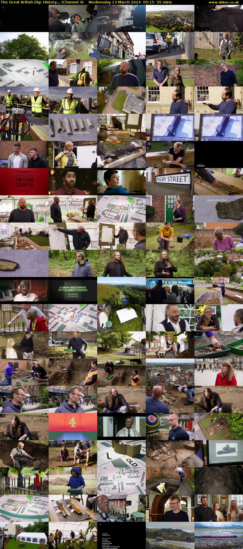 The Great British Dig: History... (Channel 4) Wednesday 13 March 2024 05:15 - 06:10