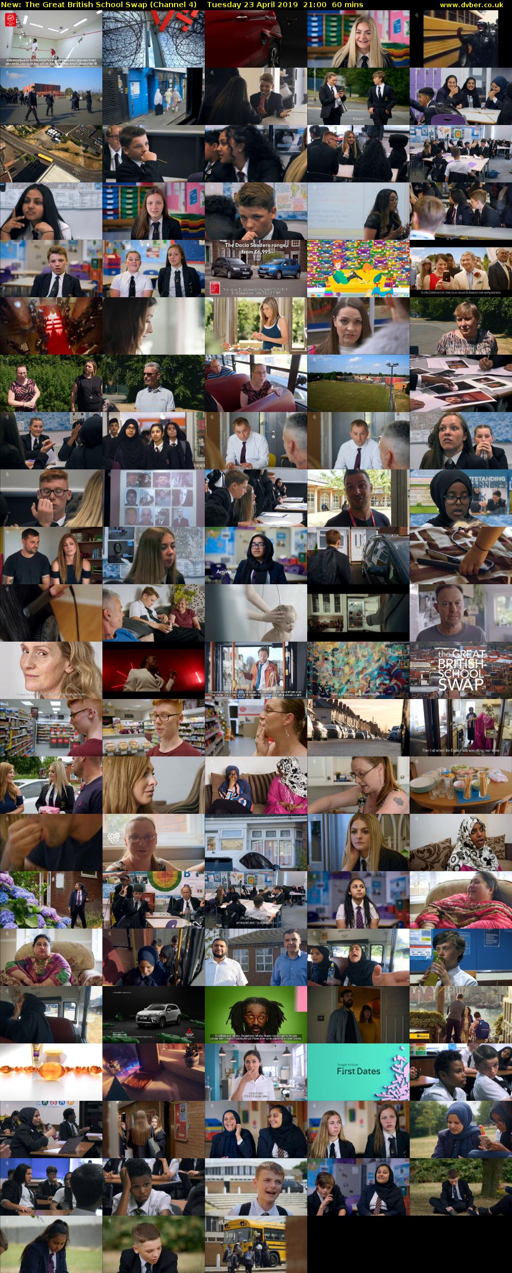 The Great British School Swap (Channel 4) Tuesday 23 April 2019 21:00 - 22:00