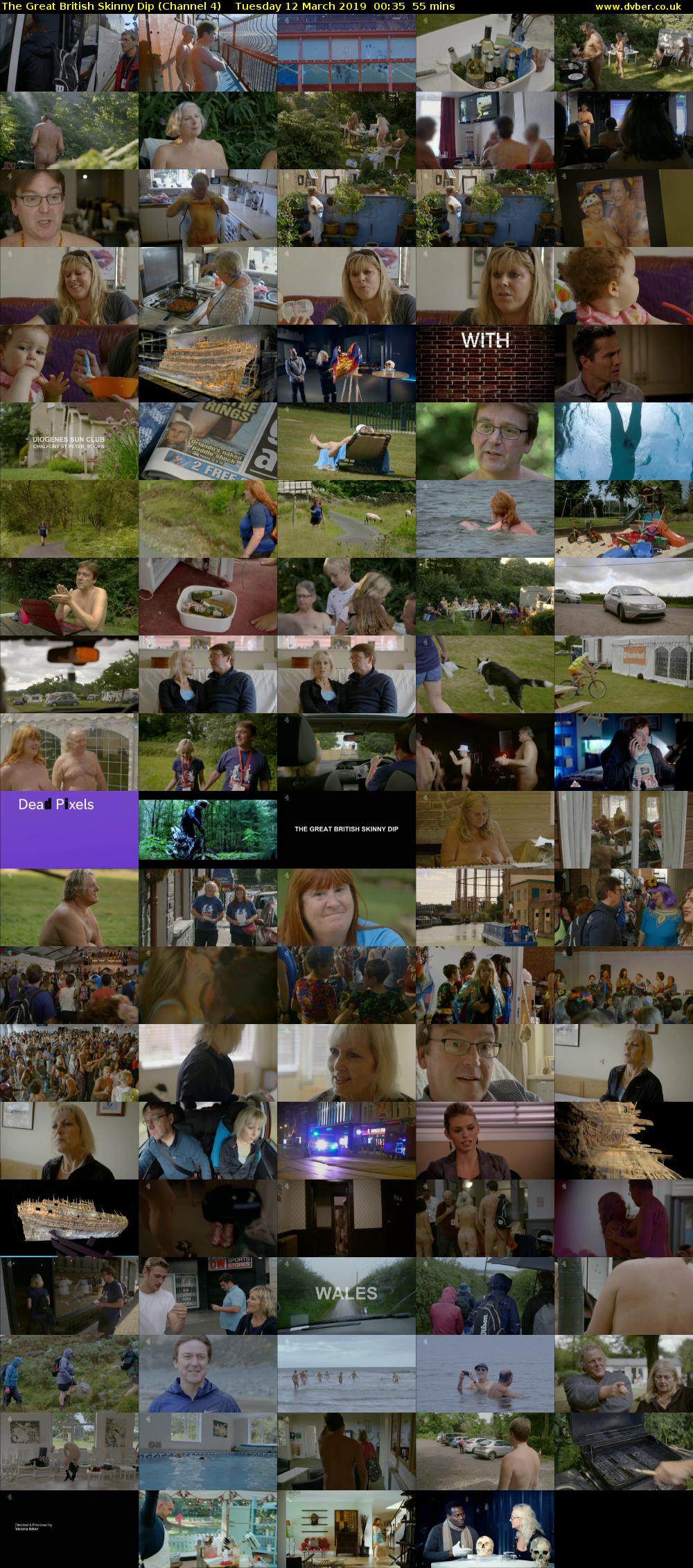 The Great British Skinny Dip (Channel 4) Tuesday 12 March 2019 00:35 - 01:30