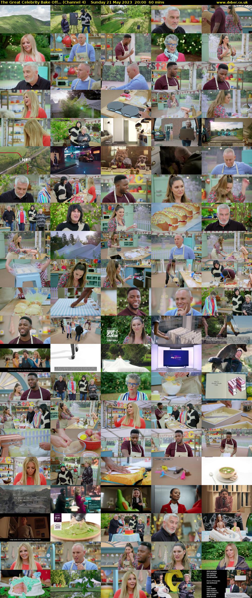 The Great Celebrity Bake Off... (Channel 4) Sunday 21 May 2023 20:00 - 21:00