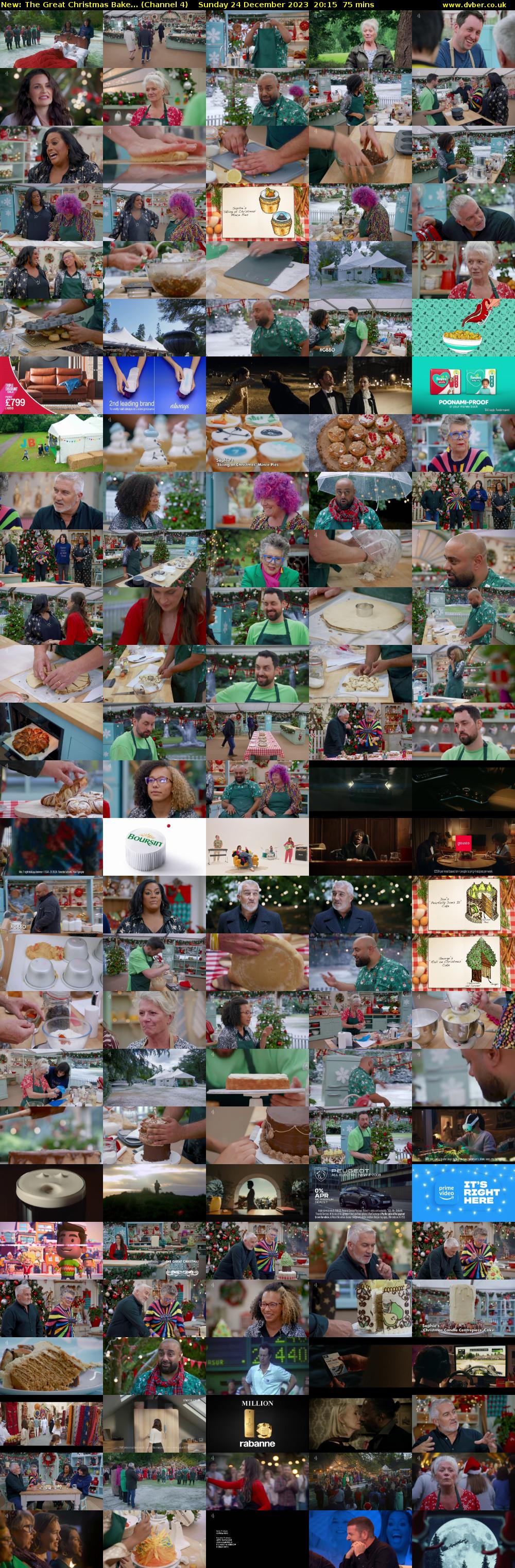 The Great Christmas Bake... (Channel 4) Sunday 24 December 2023 20:15 - 21:30