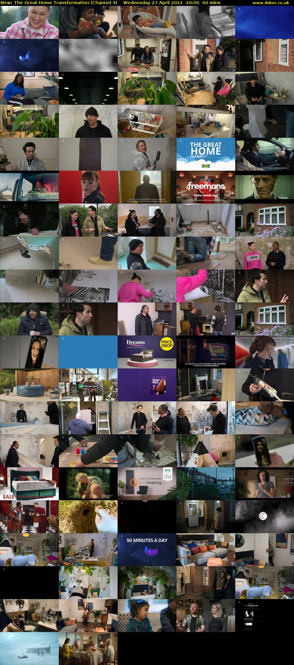 The Great Home Transformation (Channel 4) Wednesday 27 April 2022 20:00 - 21:00