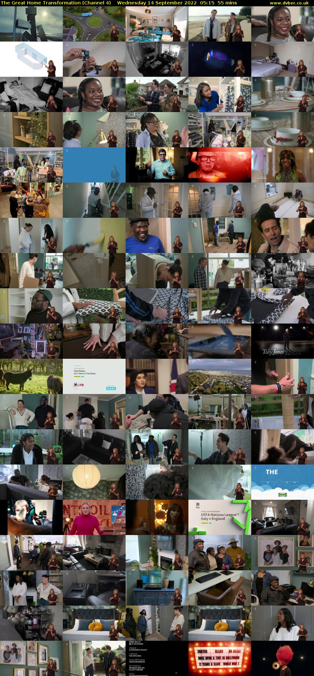 The Great Home Transformation (Channel 4) Wednesday 14 September 2022 05:15 - 06:10