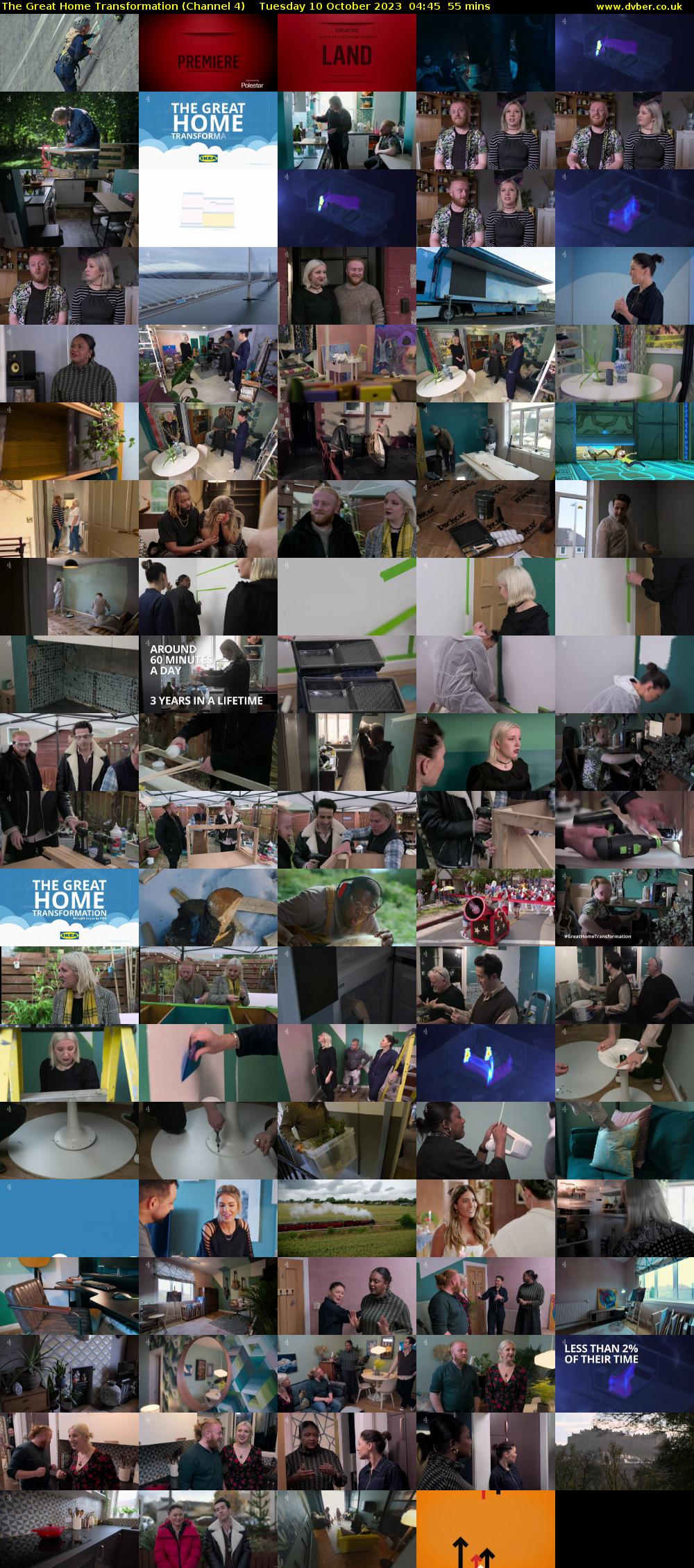 The Great Home Transformation (Channel 4) Tuesday 10 October 2023 04:45 - 05:40