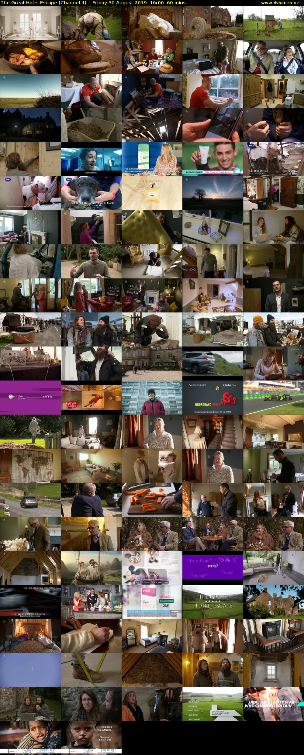 The Great Hotel Escape (Channel 4) Friday 30 August 2019 16:00 - 17:00