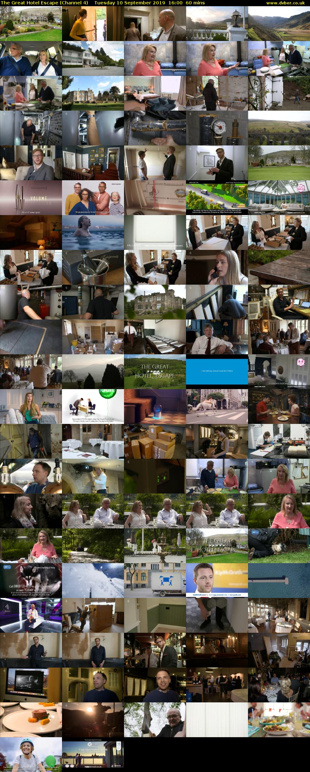 The Great Hotel Escape (Channel 4) Tuesday 10 September 2019 16:00 - 17:00