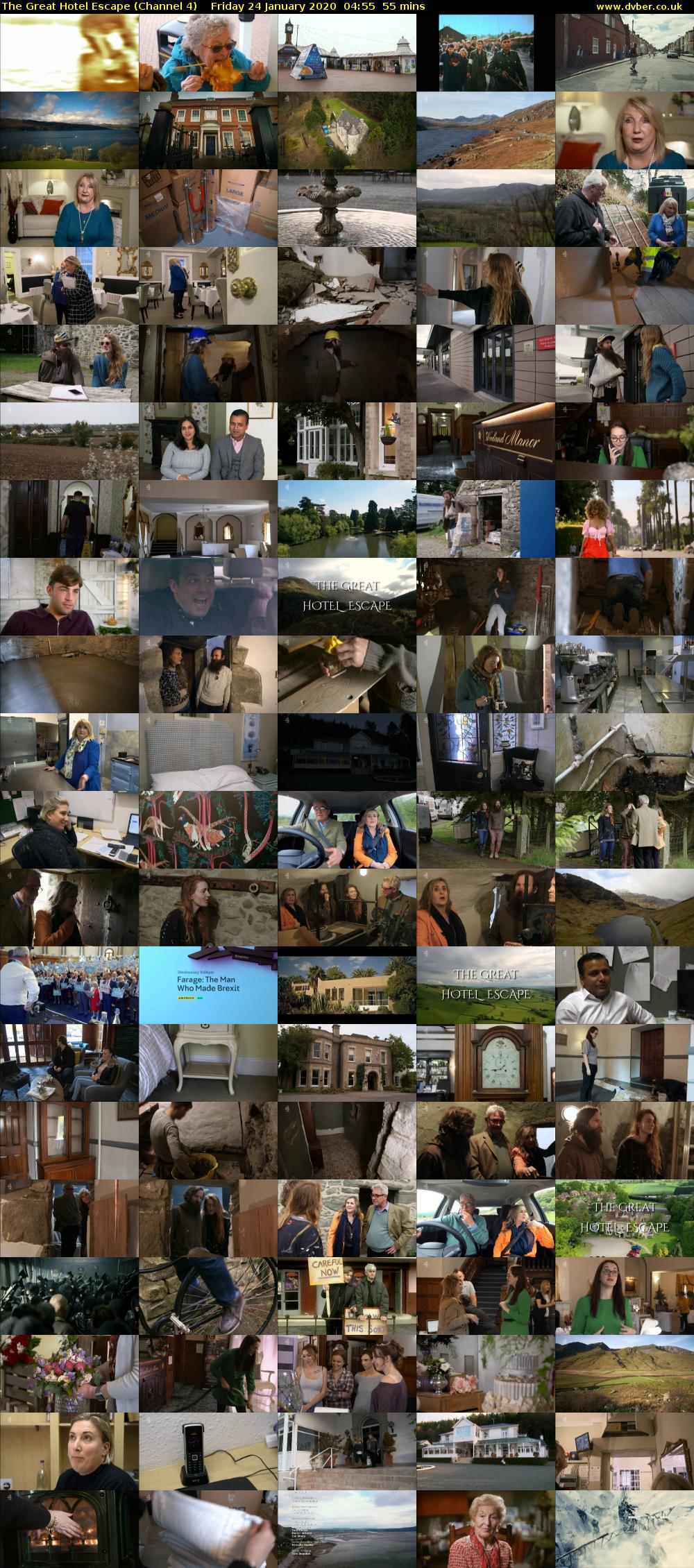 The Great Hotel Escape (Channel 4) Friday 24 January 2020 04:55 - 05:50