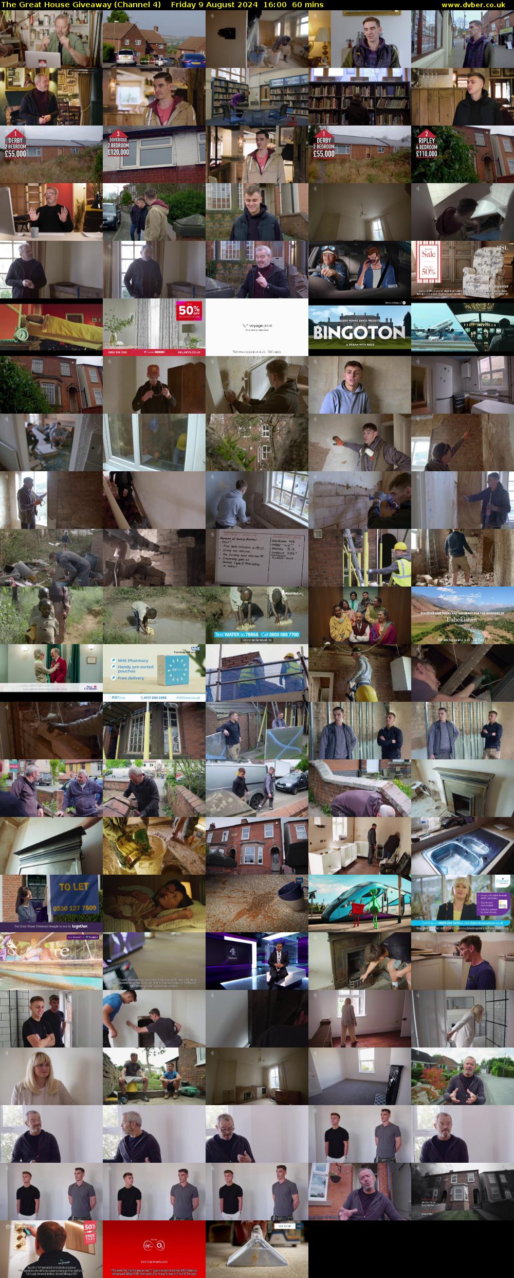 The Great House Giveaway (Channel 4) Friday 9 August 2024 16:00 - 17:00