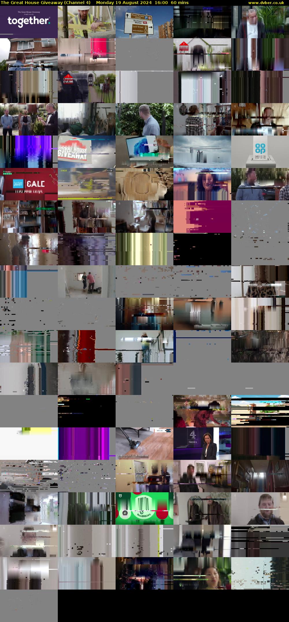 The Great House Giveaway (Channel 4) Monday 19 August 2024 16:00 - 17:00