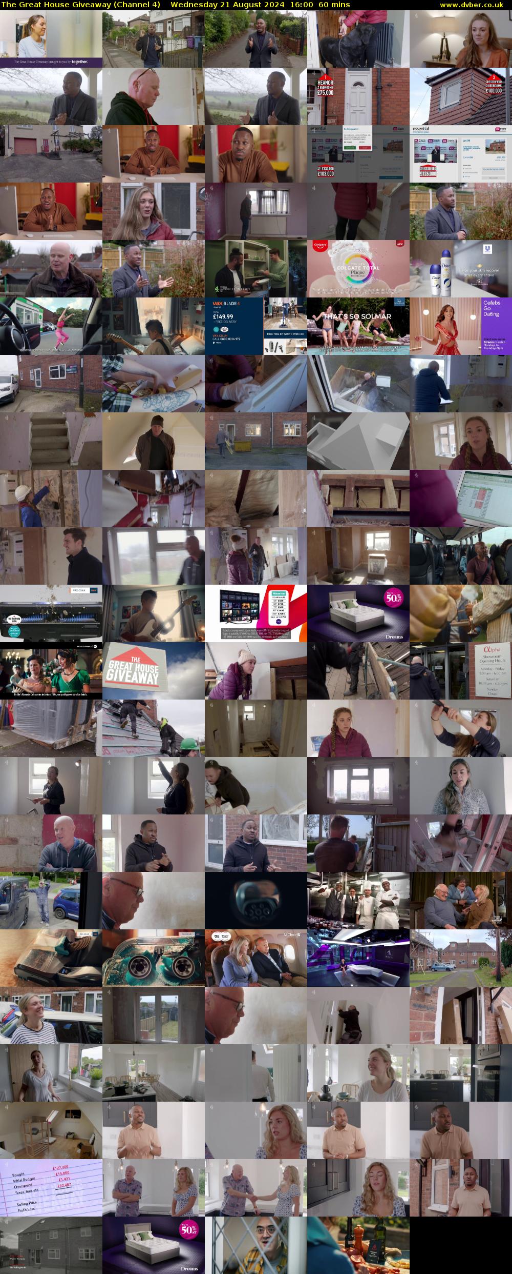 The Great House Giveaway (Channel 4) Wednesday 21 August 2024 16:00 - 17:00