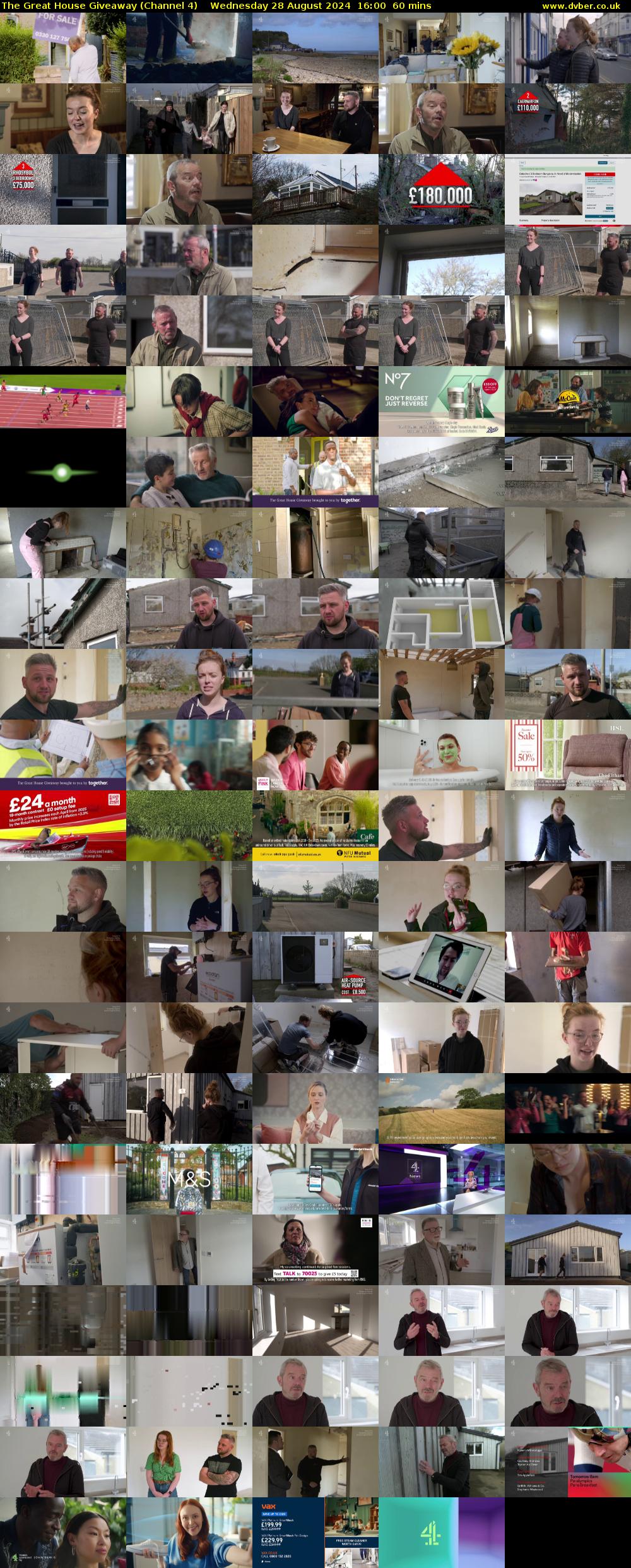 The Great House Giveaway (Channel 4) Wednesday 28 August 2024 16:00 - 17:00