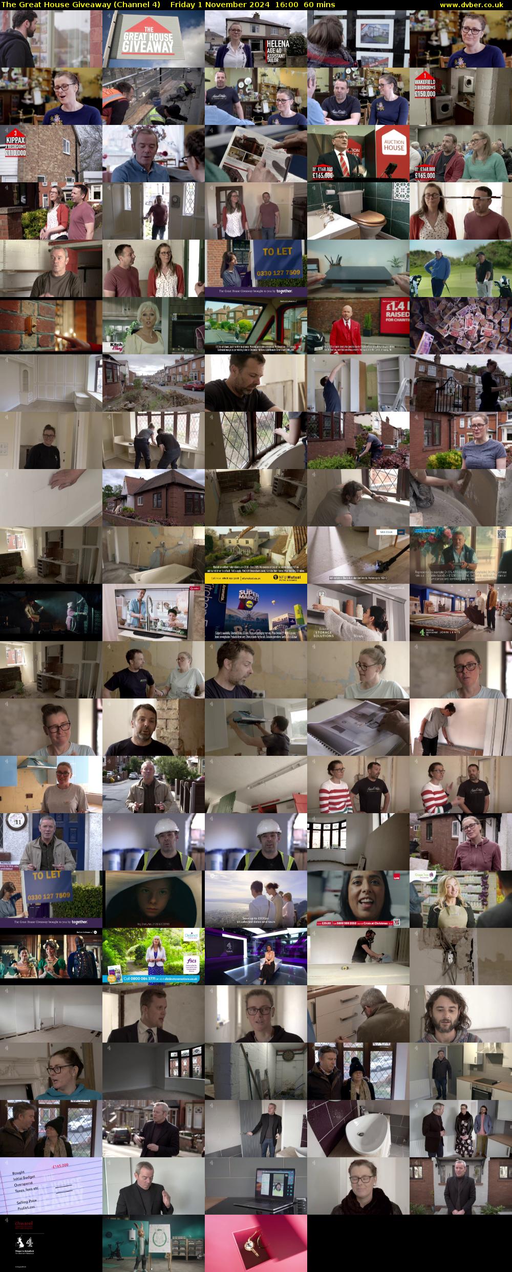 The Great House Giveaway (Channel 4) Friday 1 November 2024 16:00 - 17:00