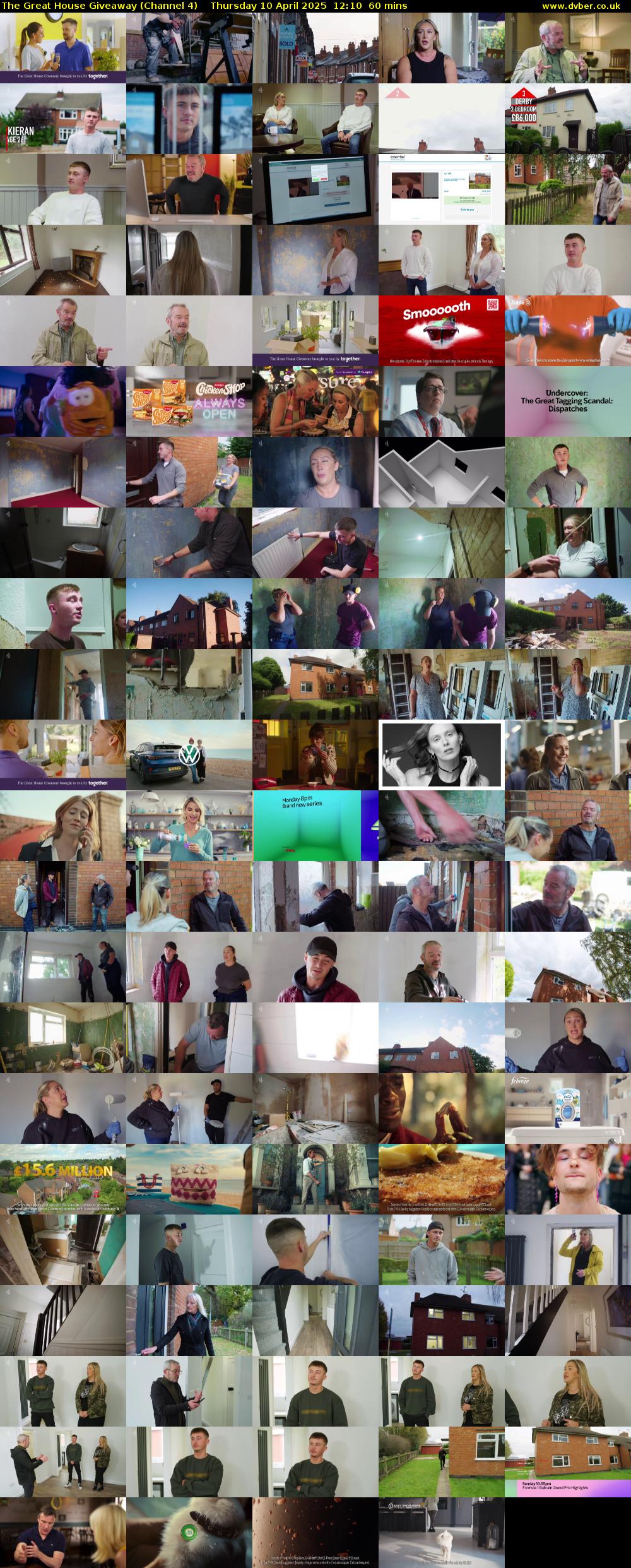 The Great House Giveaway (Channel 4) Thursday 10 April 2025 12:10 - 13:10