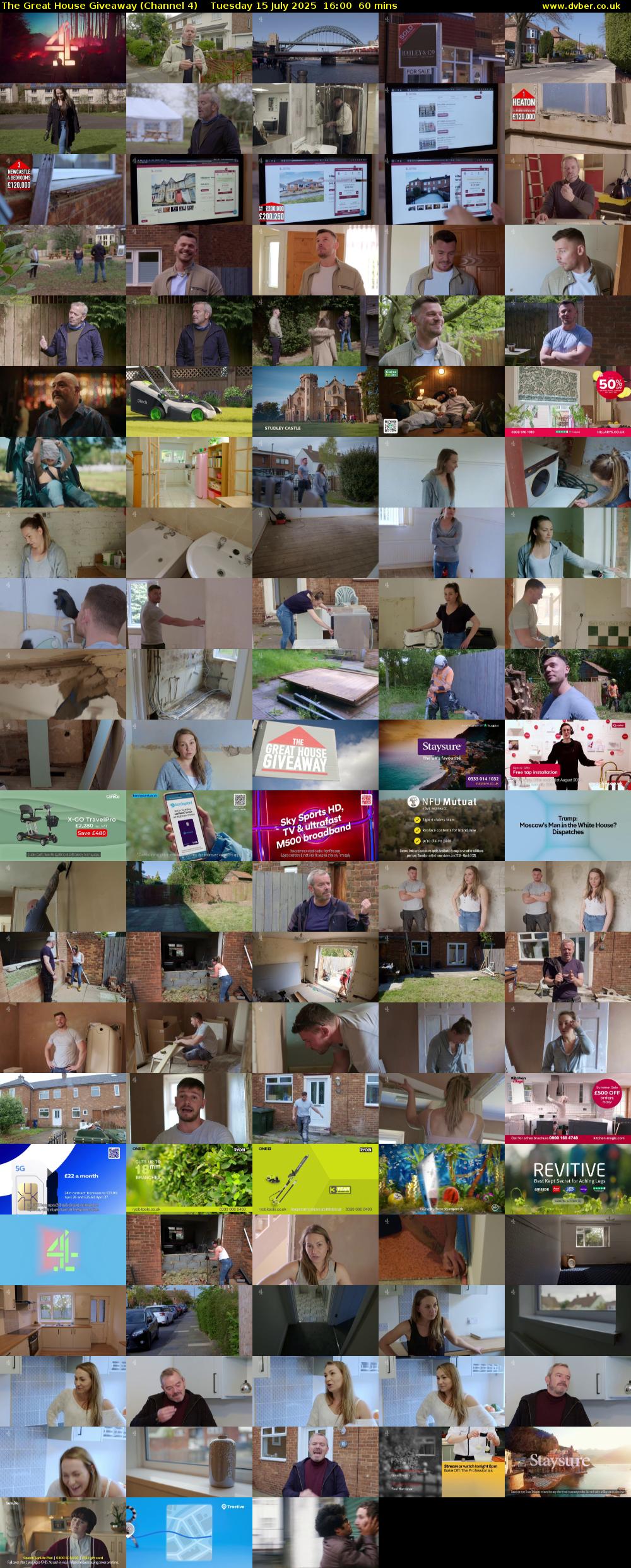 The Great House Giveaway (Channel 4) Tuesday 15 July 2025 16:00 - 17:00