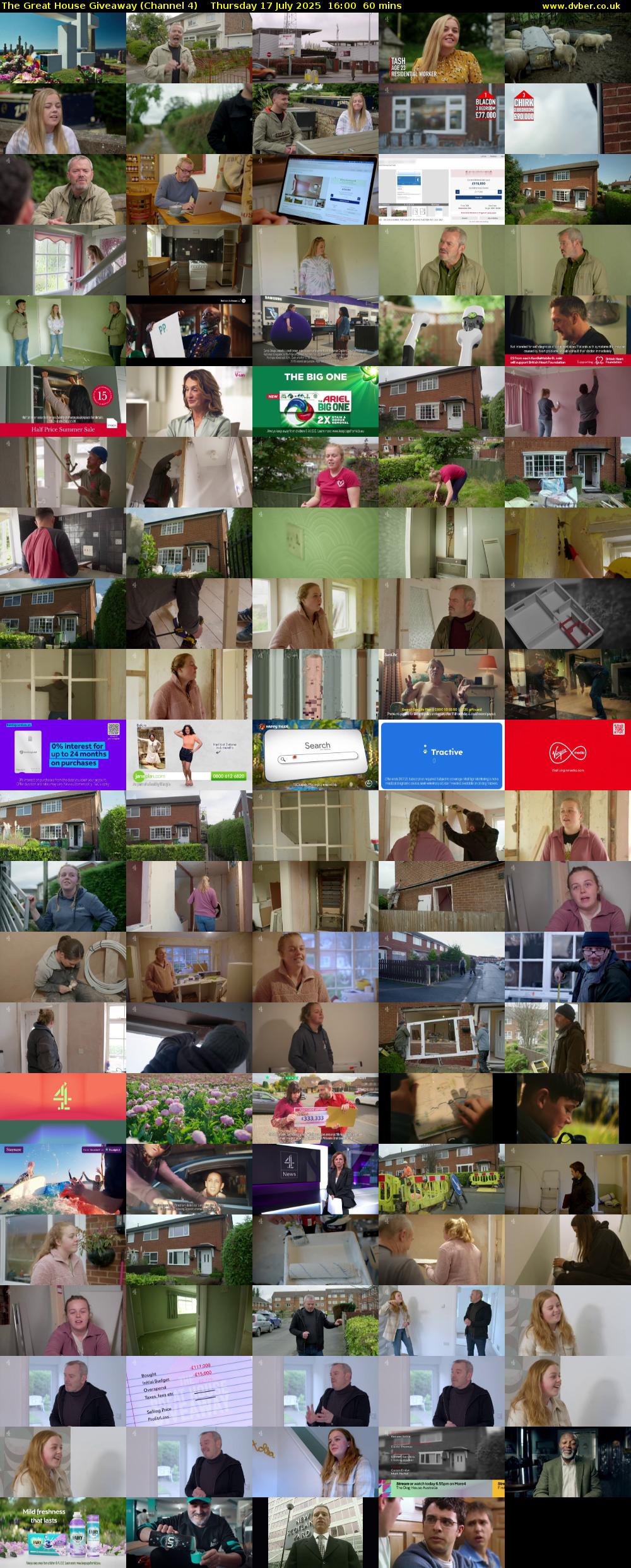 The Great House Giveaway (Channel 4) Thursday 17 July 2025 16:00 - 17:00