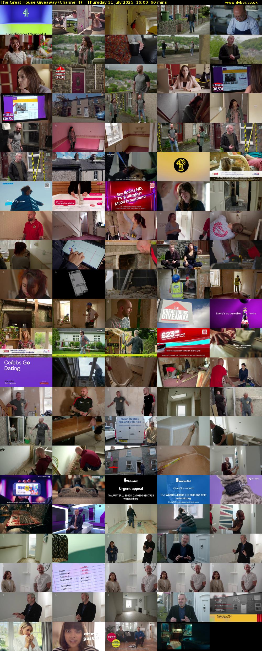 The Great House Giveaway (Channel 4) Thursday 31 July 2025 16:00 - 17:00